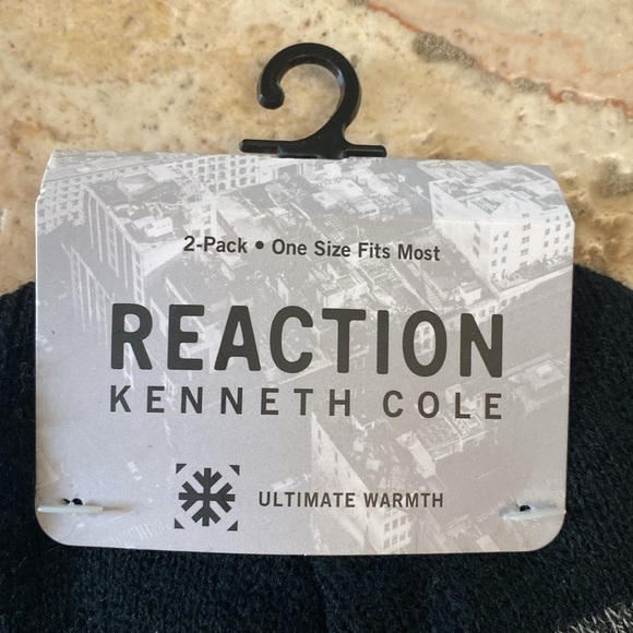 NWT Reaction Kenneth Cole Winter Hat Bundle Mens 2 hats warm soft unisex OS - Picture 3 of 4